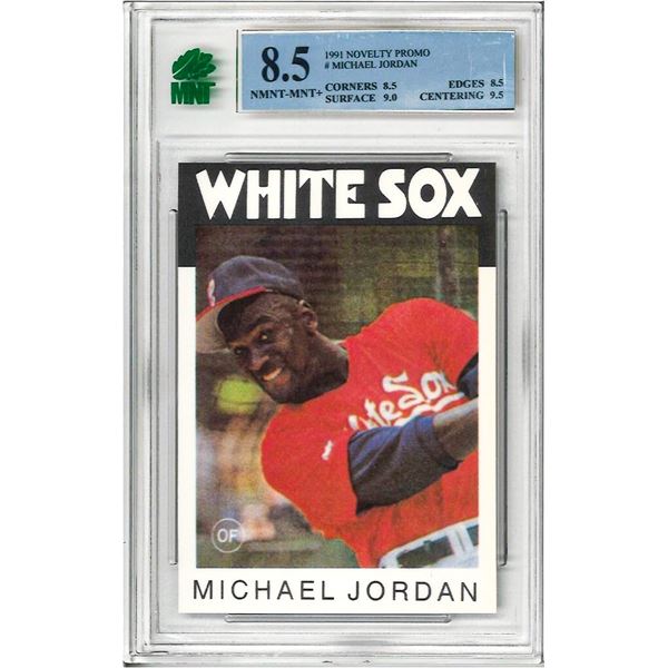 AR - Michael Jordan 1991 Novelty Promo Graded 9 MNT