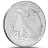 Image 2 : .999 Fine Silver Walking Liberty Round