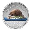 Image 1 : Canada 2016 Big Coin .9999 Fine Silver 5 Cents - 5 oz. ASW