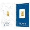 Image 1 : PAMP Suisse Rosa Gold Bar .9999 Fine (In Assay)