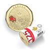 Image 1 : RCM Klondike Gold Rush of 125 Years - Special Wrap Roll - 25 x $1 Coins with Colour.
