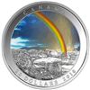 Image 1 : 2016 $20 Fine Silver Coin - Weather Phenomenon: Radiant Rainbow, Stock Photo Used For Listing, Coin