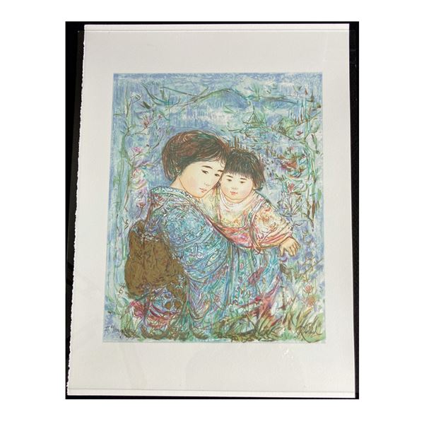 HIBEL ORIGINAL SERIGRAPH - KYOKO AND SANAYUKI 1994