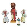 Image 1 : LOT OF 4 VINTAGE FIGURES