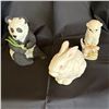 Image 1 : LOT OF 3 ANIMAL FIGURES
