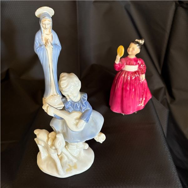 LOT OF 3 FIGURINES