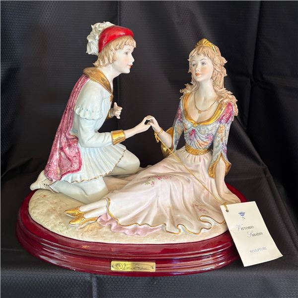VITTORIO SABADIN - ROMANTIC COUPLE FIGURINE