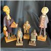 Image 2 : LOT OF WOOD CARVINGS