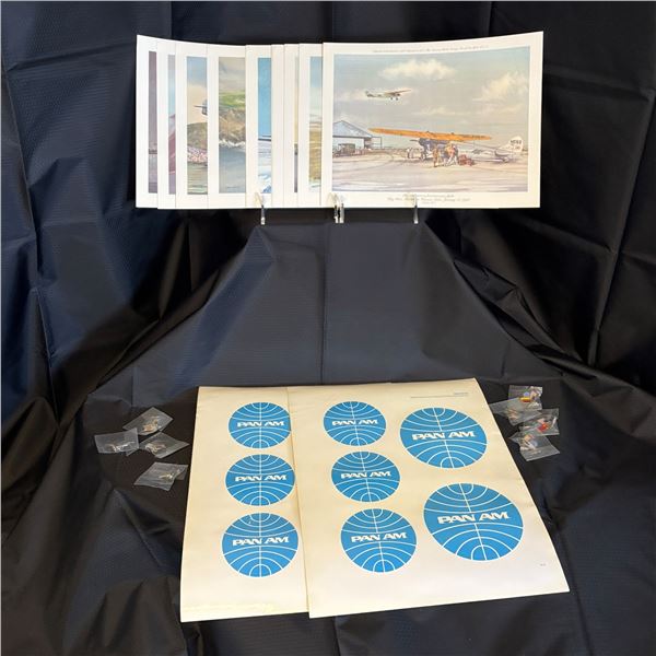 LOT OF PAN AM MEMORABILIA