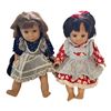 Image 1 : LOT OF 6 SMALL USED DOLLS