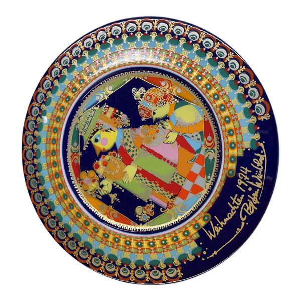 ROSENTHAL / BJORN WIINBLAD - CHRISTMAS PLATE 1974