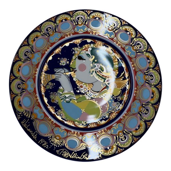 ROSENTHAL / BJORN WIINBLAD - CHRISTMAS PLATE 1976