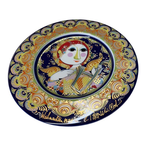 ROSENTHAL / BJORN WIINBLAD - CHRISTMAS PLATE 1978