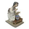 Image 1 : LLADRO - FLOWER ARRANGER FIGURINE