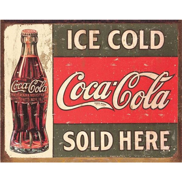 COKE - c.1916 Ice Cold