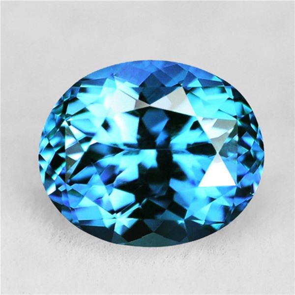 Natural London Blue Topaz [Flawless-VVS]