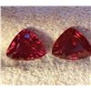 Image 1 : Natural Loupe Clean Vivid Red Untreated Ruby Pair - Certified