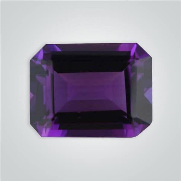 Lab Created Octagon  Amethyst 221.15 Carats - FL