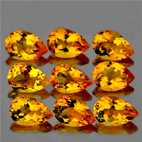Natural Golden Yellow Citrine {Flawless-VVS1}