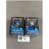 Image 1 : 2 1993 UNOPENED Pkgs. Of SkyBox "Star Trek: Deep Space Nine Series" Premiere Trading Cards