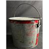 Image 2 : Vintage Co-Op Galvanized Bucket w/ Lid. Approx. 7.5"H