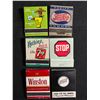 Image 4 : Vintage Smoker's Lot - Old Chum Virginia Tobacco Bag, Sportsman Tin & Assorted Matchbooks