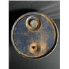 Image 2 : Large Vintage All Purpose B-A Farm Grease Tin w/ Lid. Approx. 9" H x 11.5" Diam.
