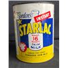 Image 2 : 2 Vintage Canada First Grade Powdered Skim Milk Tins -  Bordens w/Lid Approx. 7.75"H & Sweetmilk. Ap