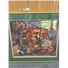 Image 2 : Ltd. Ed. 9424/15000 Framed Print  By Charles Wysocki "Remington The Horticulturist" . NO SHIPPING Ap