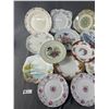 Image 2 : Large Selection Of Vintage Plates (23) Approx. 7" Diam. - 10" Diam. NO SHIPPING