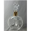 Image 2 : 8 Gilt Rim Cordial Glasses & Louis XIII Decanter