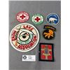 Image 1 : Lot Of Assorted Patches -3"- 6" Diam