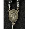 Image 4 : Antique Catholic Rosary. 18" L. Made In Italy
