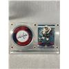 Image 1 : Alex Ovechkin Hockey Card &  Licensed Puck In Acrylic Diplayer