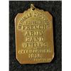 Image 2 : WWI Era French Army Band Veterans American Visit 1919 Medallion. Approx. 1.5" x 1"