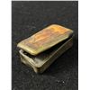 Image 1 : Interesting 1850's - 60's Cow Horn Snuff Box. As Found