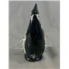Image 3 : Solid Art Glass Black & White Penguin. Approx. 6"H