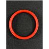 Image 2 : Genuine Vintage Carved Chinese Zinnebar Bangle
