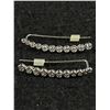 Image 2 : 3 Lovely Pairs Of Sterling Silver Earrings