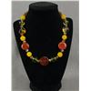 Image 1 : Beautiful Art Glass Beads Necklace
