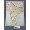 Image 1 : 1895 Double Sided Map Of British India & Italy