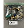 Image 2 : 2 Bags Of Misc. Jewelry, Parts, Etc
