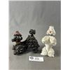 Image 1 : 2 Vintage Ceramic Poodles