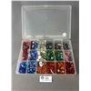 Image 1 : Assorted Glass Multicolored Beads 3.5lbs