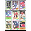 Image 1 : 1980-81 OPC O-Pee-Chee Lot Of 9 Vintage Cards Various Teams & Players