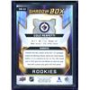Image 2 : 2021-22 SPx Rookie Shadow Box #SB23 Cole Perfetti BV $40