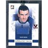 Image 1 : 2007-08 ITG Superlative Patches Gold #SP17 Dave Keon Vault 1/1 BV $60