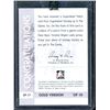 Image 2 : 2007-08 ITG Superlative Patches Gold #SP17 Dave Keon Vault 1/1 BV $60