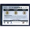 Image 2 : 2014-15 SP Game Used Fabrics Triples Ray Bourque/Glen Murray/Adam Oates BV $30