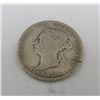 Image 2 : 1900 Canadian Silver 25 Cent Coin